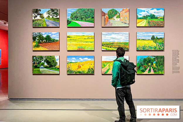 David Hockney : la plus grande exposition retrospective de l'artiste à la Fondation Louis Vuitton - IMG 8519 jpg