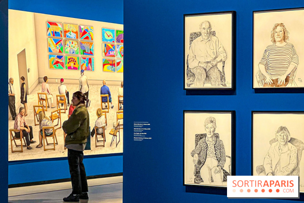 David Hockney : la plus grande exposition retrospective de l'artiste à la Fondation Louis Vuitton - IMG 8580 jpg