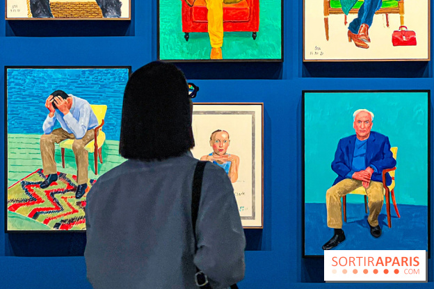 David Hockney : la plus grande exposition retrospective de l'artiste à la Fondation Louis Vuitton - IMG 8595 jpg