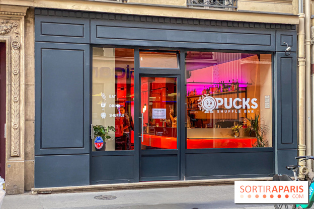 Pucks, l'enseigne de shuffleboard à Poissonnière - IMG 4422