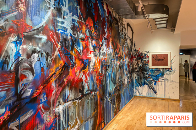 Exposition Graffiti x Georges Mathieu à la Monnaie de Paris