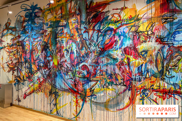 Exposition Graffiti x Georges Mathieu à la Monnaie de Paris