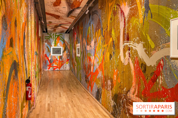 Exposition Graffiti x Georges Mathieu à la Monnaie de Paris