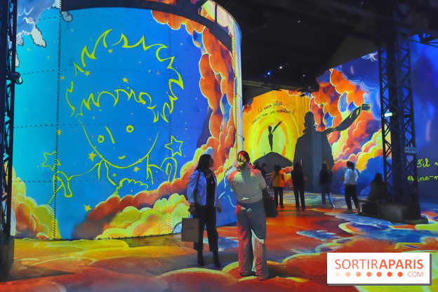 Le Petit Prince, l'odyssée immersive : un voyage poétique et coloré à vivre à l'Atelier des Lumières - fotor 1744363845504