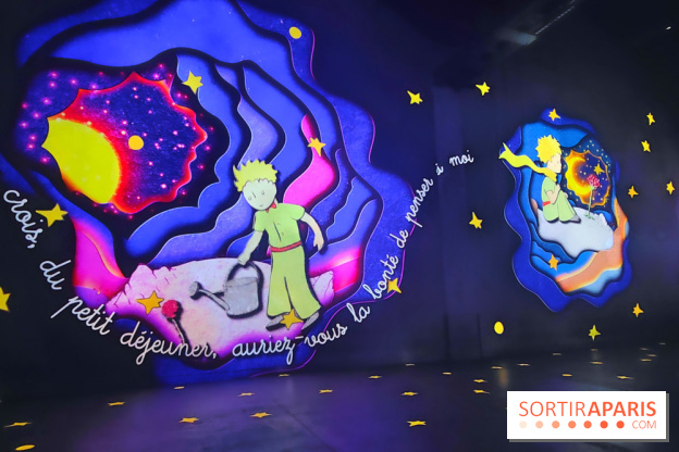 Le Petit Prince, l'odyssée immersive : un voyage poétique et coloré à vivre à l'Atelier des Lumières - fotor 1744364081007