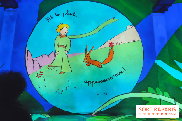 Le Petit Prince, l'odyssée immersive : un voyage poétique et coloré à vivre à l'Atelier des Lumières - fotor 1744364340514
