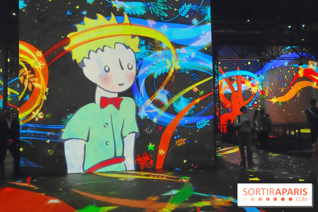 Le Petit Prince, l'odyssée immersive : un voyage poétique et coloré à vivre à l'Atelier des Lumières - fotor 1744364383659