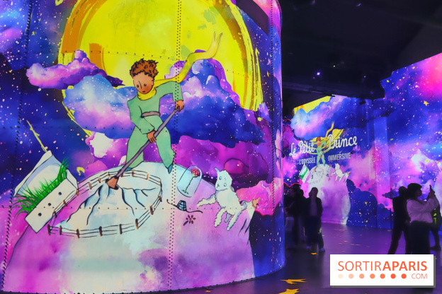Le Petit Prince, l'odyssée immersive : un voyage poétique et coloré à vivre à l'Atelier des Lumières - fotor 1744364484943