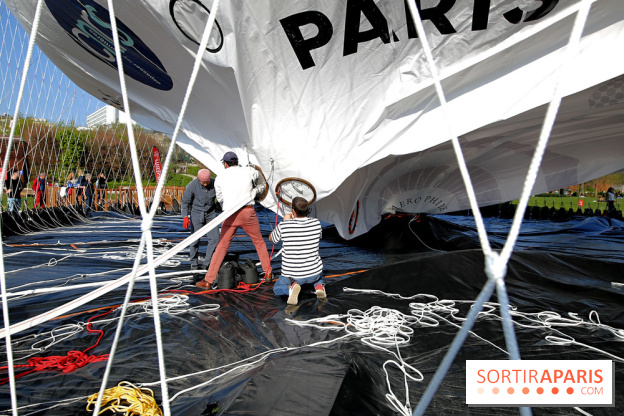Ballon de Paris au parc André-Citroën : nos photos du gonflement - Ballon de Paris Generali 4 fotor 202504111388