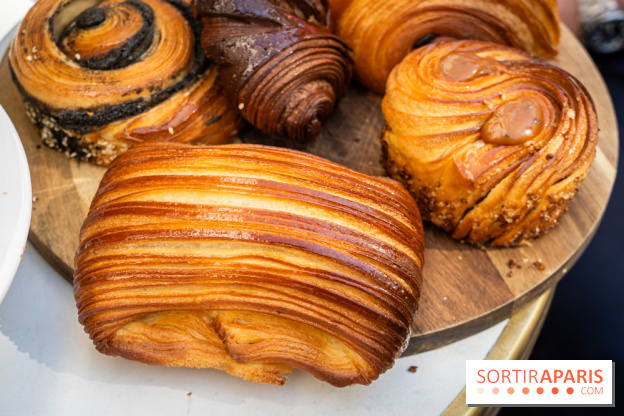 La boulangerie de Christophe Louie lance les nouvelle viennoiseries folles d'Anthony Nguyen - pain suisse