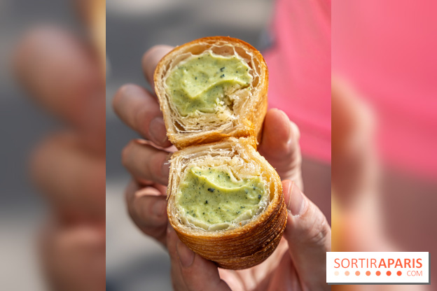 La boulangerie de Christophe Louie lance les nouvelle viennoiseries folles d'Anthony Nguyen - feuilleté au pandan