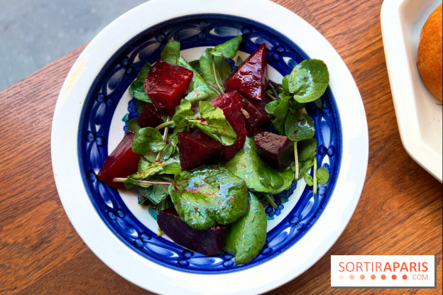 Almas - Salade de betterave, cresson et sumac