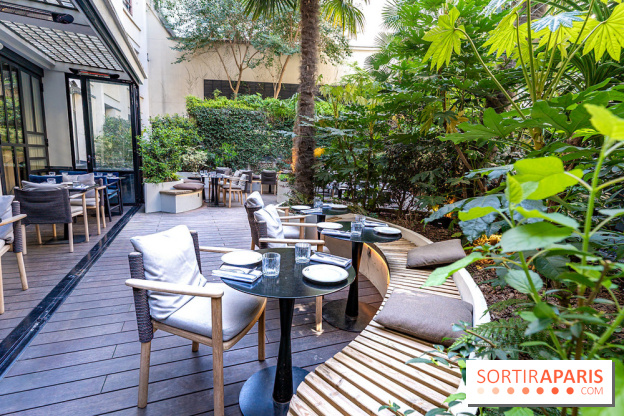 Pimpan, nouveau restaurant à Paris dans le Quartier Latin – Cuisine française moderne à Dame des Arts - terrasse