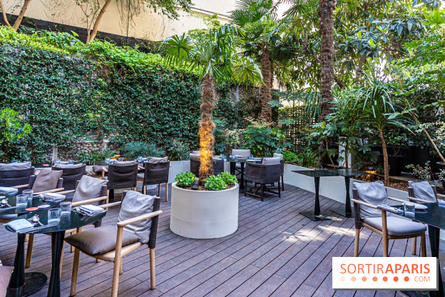 Pimpan, nouveau restaurant à Paris dans le Quartier Latin – Cuisine française moderne à Dame des Arts - terrasse
