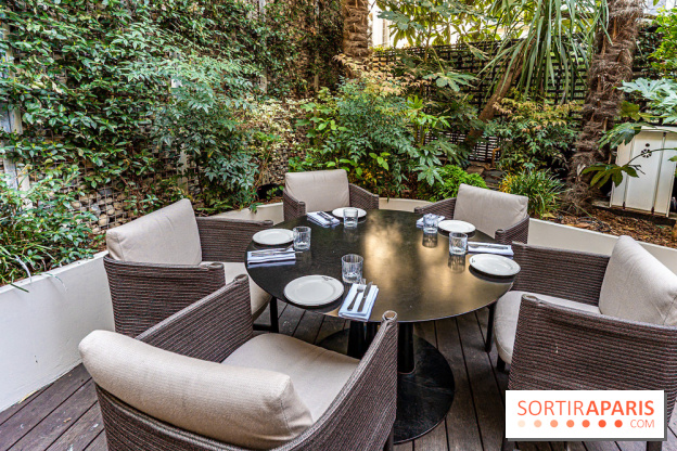 Pimpan, nouveau restaurant à Paris dans le Quartier Latin – Cuisine française moderne à Dame des Arts - terrasse