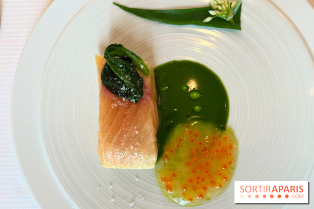 Le Pergolèse - Omble chevalier, ail des ours