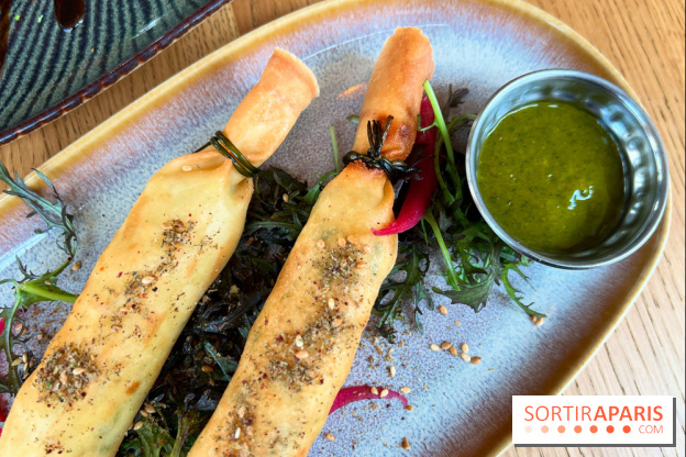 Amanie - Masala cheese rolls