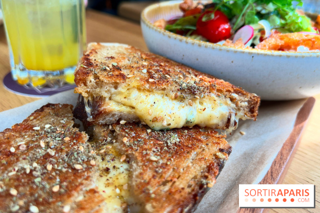 Amanie - Grilled cheese au zaatar