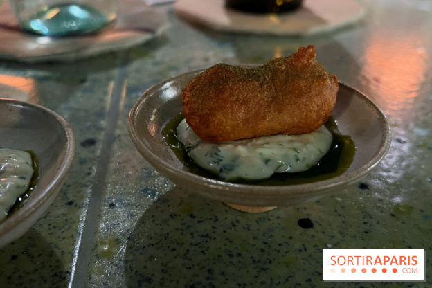 De Vie - Joue de cabillaud en tempura