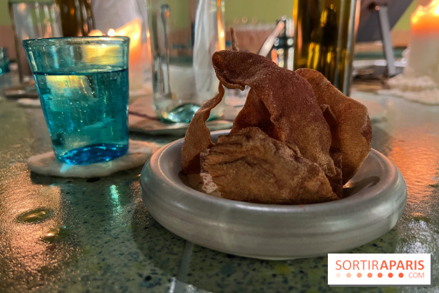 De Vie - Chips de shiitake, ranch de kale