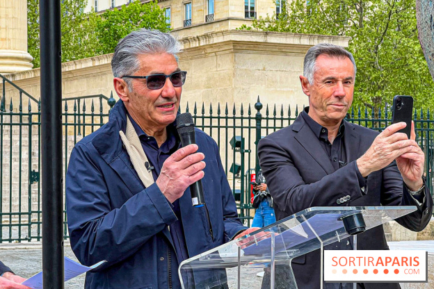 Exposition en plein air des œuvres monumentales d'Andrea Roggi, quartier Faubourg Saint-Honoré - image00001