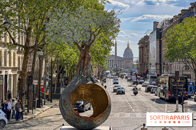 Exposition en plein air des œuvres monumentales d'Andrea Roggi, quartier Faubourg Saint-Honoré - image00011