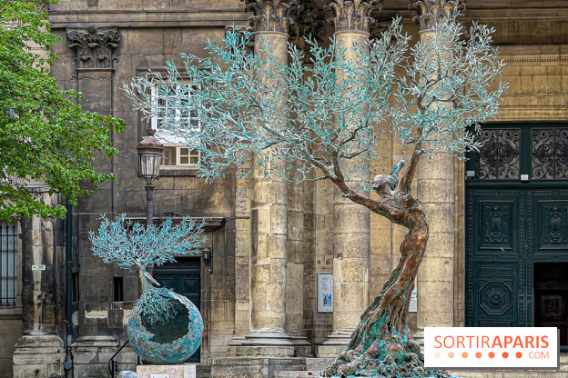 Exposition en plein air des œuvres monumentales d'Andrea Roggi, quartier Faubourg Saint-Honoré - image00031