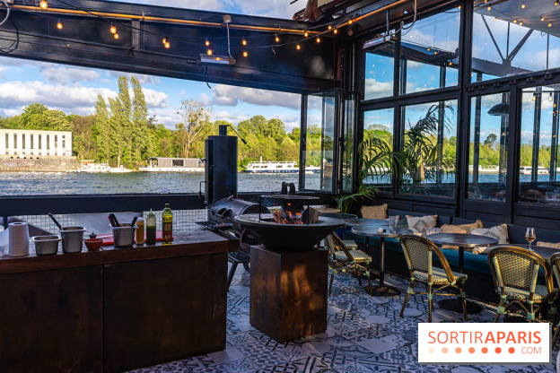 Quai Ouest en mode estivale avec terrasse et barbecue