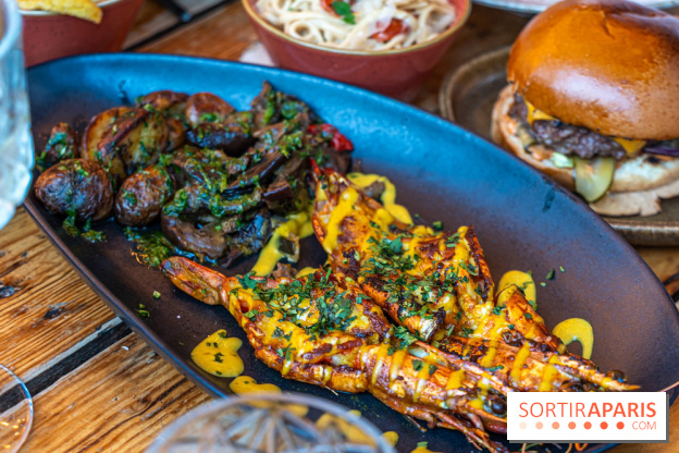 Quai Ouest en mode estivale avec terrasse et barbecue