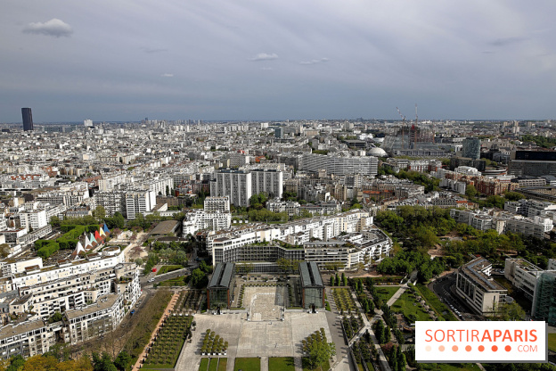 Ballon de Paris au parc André-Citroën : nos photos du vol à bord de l'aéronef - visuel Paris - vue aérienne Paris - vue toit Paris