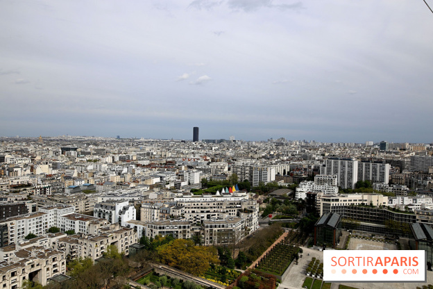Ballon de Paris au parc André-Citroën : nos photos du vol à bord de l'aéronef -  visuel Paris - vue aérienne Paris - vue toit Paris