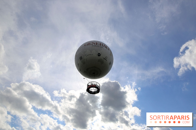 Ballon de Paris au parc André-Citroën : nos photos du vol à bord de l'aéronef - Vol Ballon Generali 