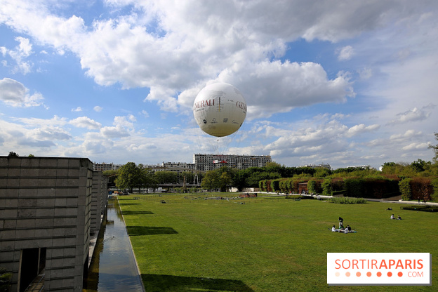 Ballon de Paris au parc André-Citroën : nos photos du vol à bord de l'aéronef - Vol Ballon Generali 