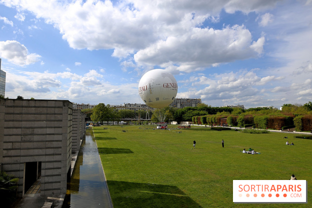 Ballon de Paris au parc André-Citroën : nos photos du vol à bord de l'aéronef - Vol Ballon Generali 