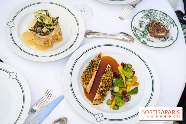Les Chasses, le restaurant insolite avec une superbe terrasse à l'Abbaye des vaux de Cernay dans les Yvelines  - A7C05909