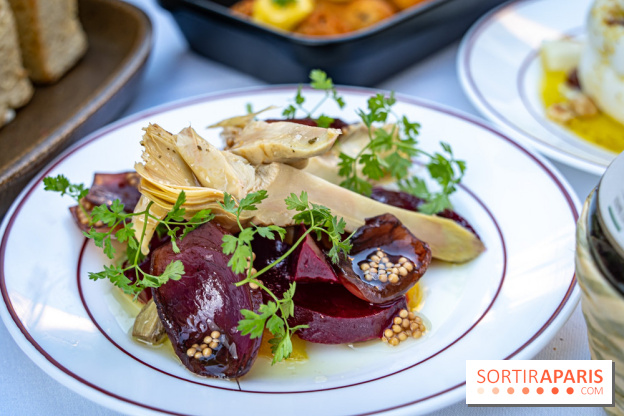 Peppino Puteaux, restaurant Italien  - légumes - antipasti