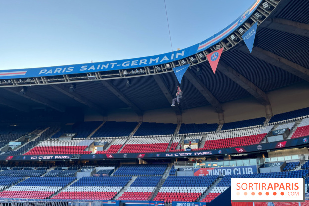 Tyrolienne au Parc des Princes - IMG 2069