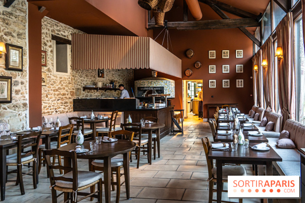 La Trattoria di Bambini, le restaurant Italien de la Ferme à l'Abbaye des Vaux de Cernay