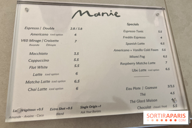 Manie Café et pâtisseries - coffee shop Paris 16e