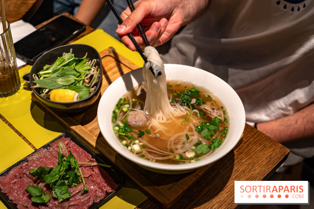 Comme au Vietnam, restaurant vietnamien Paris 13e - pho bo black Angus