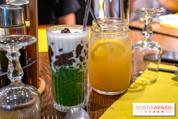 Comme au Vietnam, restaurant vietnamien Paris 13e - dessert 3 couleurs 