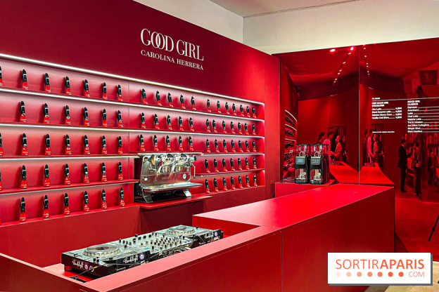 Good Girl Coffee Shop : le café-pop up experientiel du nouveau parfum de Carolina Herrera, à Paris - image00011