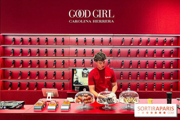 Good Girl Coffee Shop : le café-pop up experientiel du nouveau parfum de Carolina Herrera, à Paris - image00070