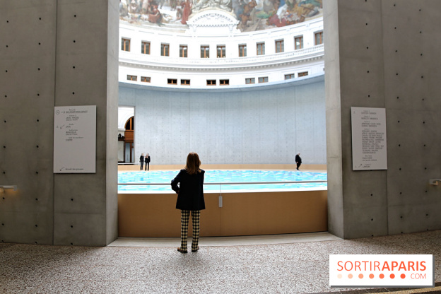 Clinamen, nos photos de l'une installation aquatique et musicale à la Bourse de Commerce - Clinamen Bourse de Commerce 15