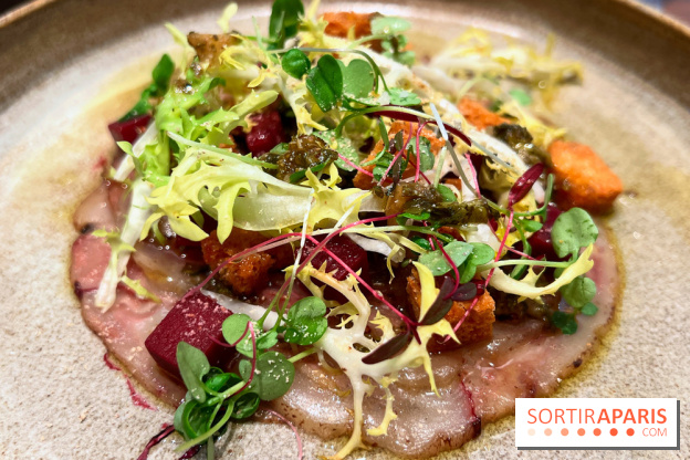 Table Penja - Carpaccio de tête de veau