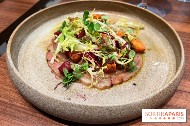 Table Penja - Carpaccio de tête de veau