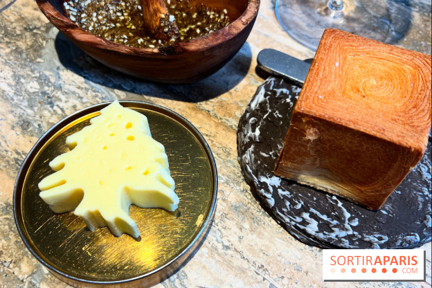 Restaurant Alan Geaam - Brioche feuilletée, beurre