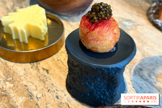 Restaurant Alan Geaam - Pâte à chou, caviar