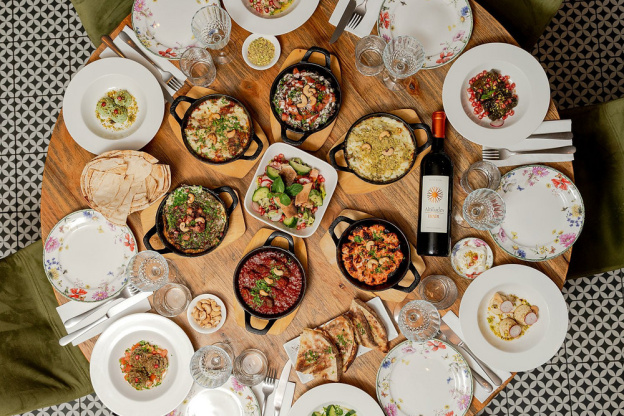 Madito, restaurant Libanais Paris 11 ème - restaurant libanais paris madito belle table 2