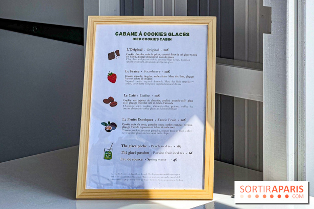 Cookies glacés de Mathieu Carlin à l'hôtel de Crillon
